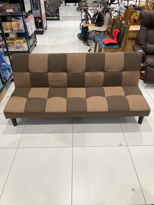 サンコウ ソファーベッド ブラウン 3人掛け ガバデルⅡ 幅:約180㎝