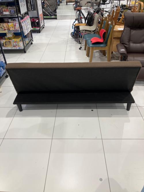 サンコウ ソファーベッド ブラウン 3人掛け ガバデルⅡ 幅:約180㎝