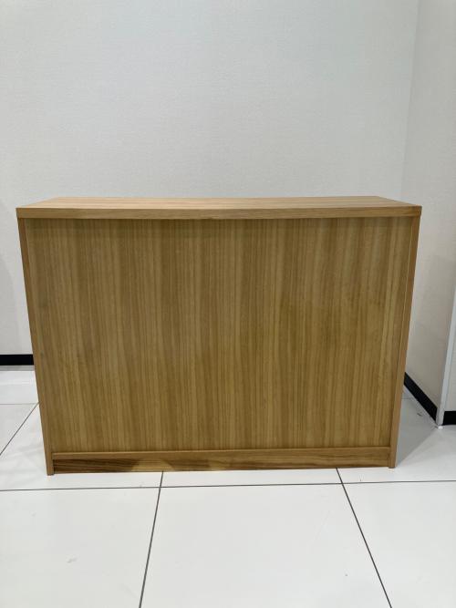 筑波産商 (ツクバサンショウ) ローチェスト ナチュラル 84 4段 レクター