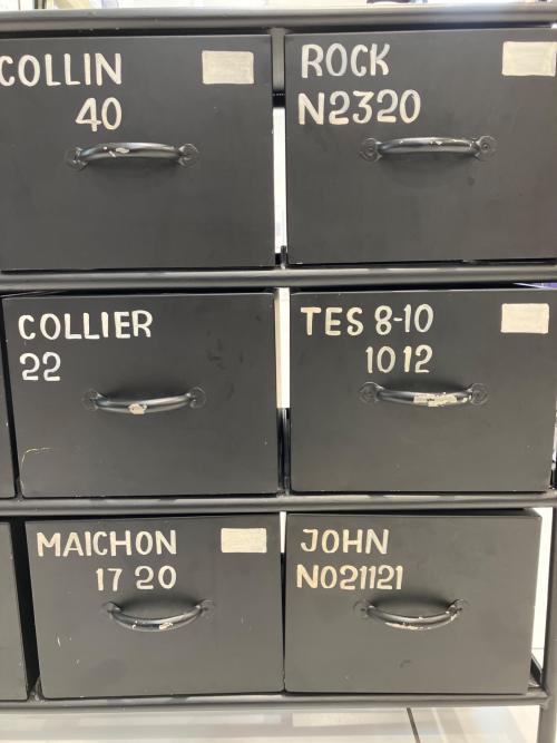 ienowa (イエノワ) スチールチェスト ブラック 3段 2012-00269