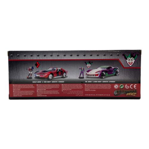 JADA (ジェイダ) ダイキャストカー THE JOKER＆2009CHEVY CORVETTE STINGRAY