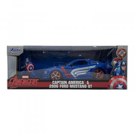 JADA (ジェイダ) ダイキャストカー CAPTAIN AMERICA＆2006FORD MUSTANG