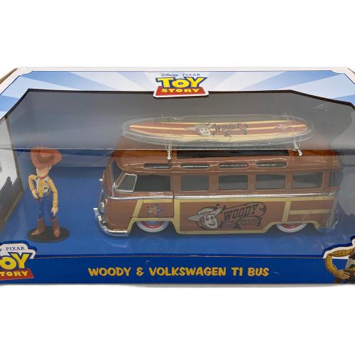 JADA (ジェイダ) ダイキャストカー WOODY＆VOLKSWAGEN T1BUS