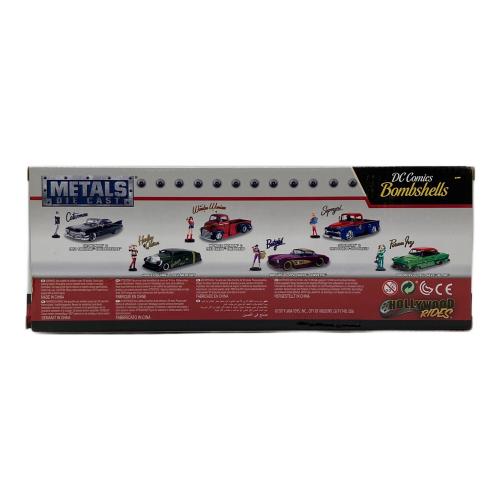 METAL DIE CAST ダイキャストカー BATGIRL&1957CHEVY CORVETTE