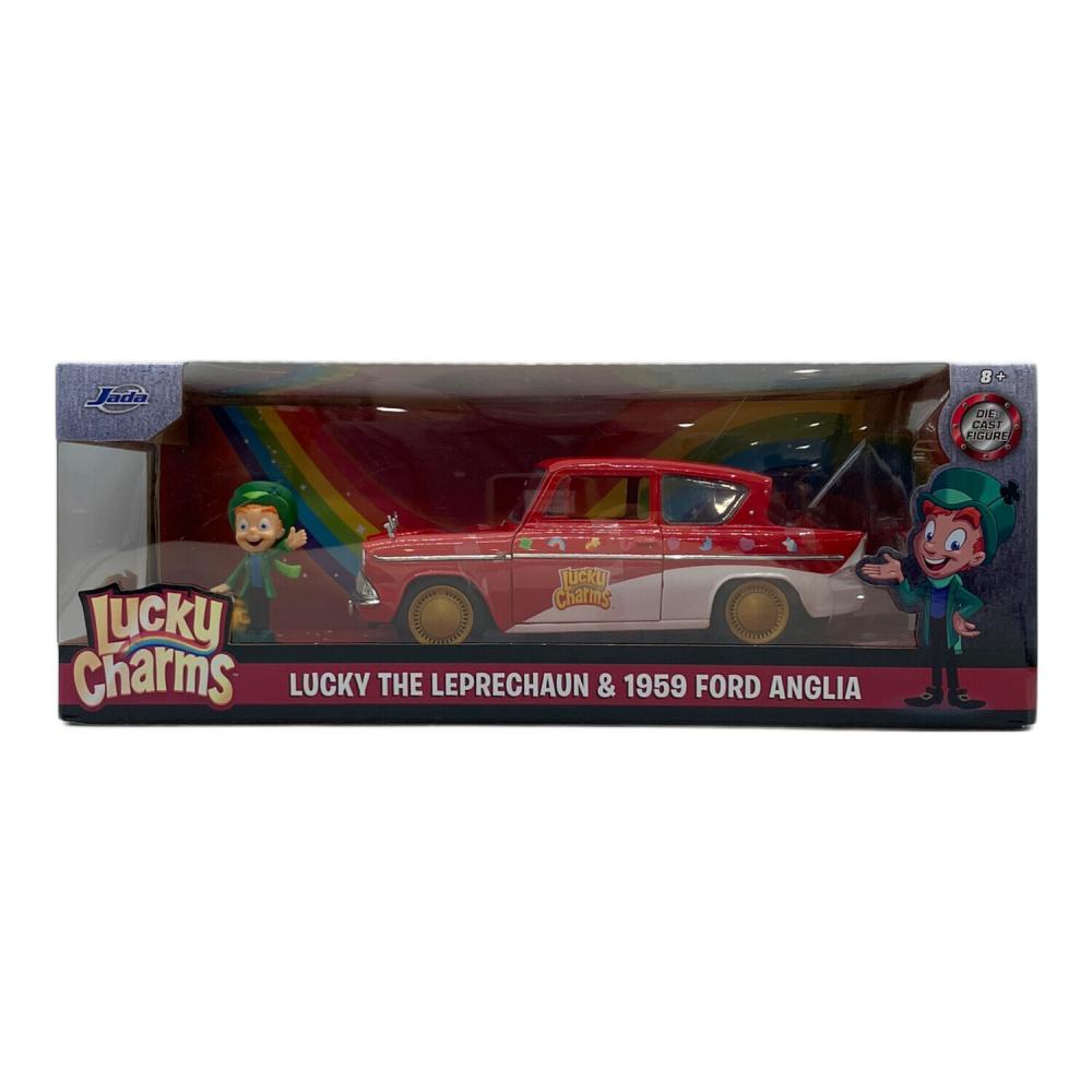 JADA フォード・アングリア - ラッキーチャームス　レプラコーン フィギア JADA (ジェイダ) ダイキャストカー LUCKY THE LEPRECHAUN&1959FORD