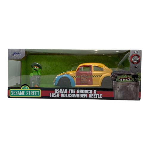 JADA (ジェイダ) ダイキャストカー OSCAR THE GROUCH＆1959VOLKSWAGEN BEETLE