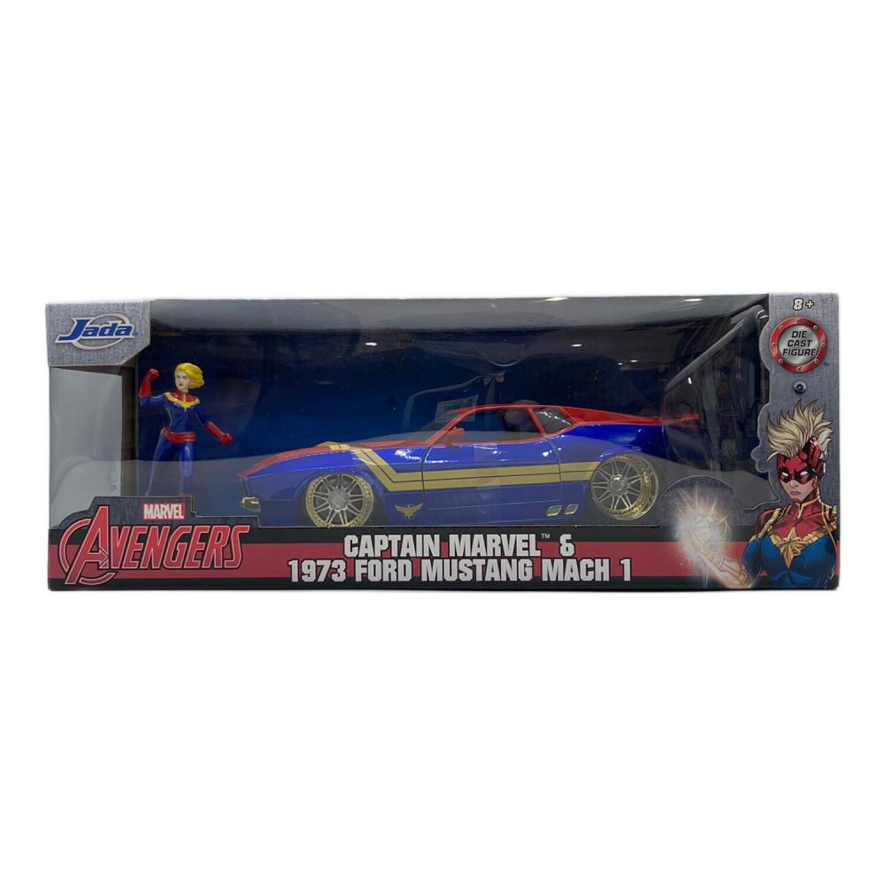 JADA (ジェイダ) ダイキャストカー CAPTAIN MARVEL&1973FORD MUSTANG