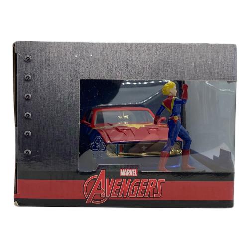 JADA (ジェイダ) ダイキャストカー CAPTAIN MARVEL&1973FORD MUSTANG MACH1