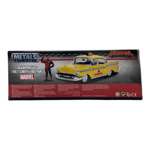 METAL DIE CAST (メタルダイキャスト) ダイキャストカー DEADPOOL&1957CHEVY BEL AIR