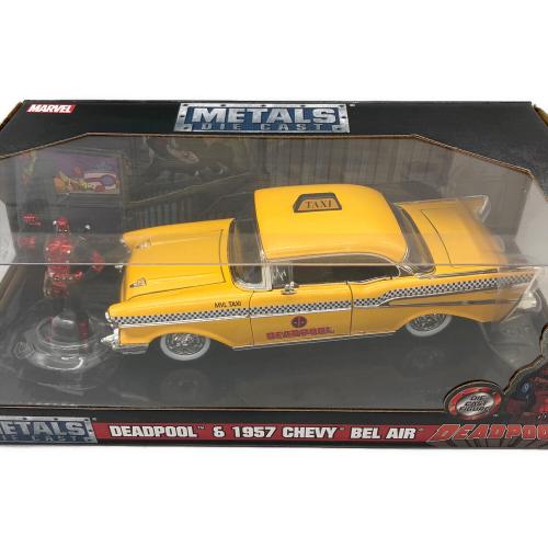METAL DIE CAST (メタルダイキャスト) ダイキャストカー DEADPOOL&1957CHEVY BEL AIR