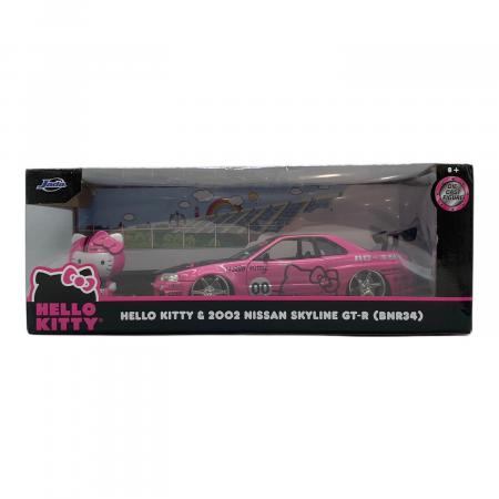 JADA (ジェイダ) ダイキャストカー HELLO KITTY＆2002NISSAN SKYLINE