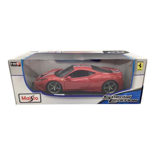 Maisto (マイスト) ダイキャストカー 箱破損有 Ferrari 458 Speciale