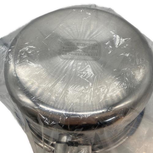 アサヒ軽金属 (アサヒケイキンゾク) ゼロ活力鍋 PSCマーク有 4.0L