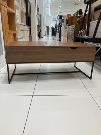 LOWYA (ロウヤ) リフトアップテーブル ブラウン Unionly