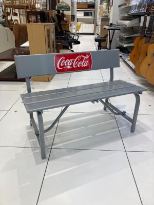 Coca Cola (コカコーラ) アルミベンチ シルバー GAB-1000