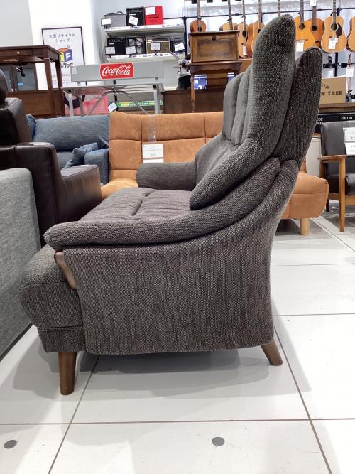 3人掛けソファー ダークブラウン 253 ファブリック KOTEI3
