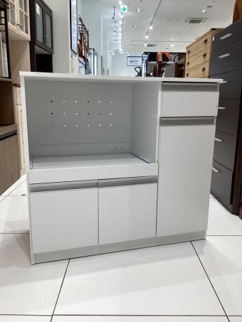 萩原 (ハギハラ) キッチンカウンター ホワイト