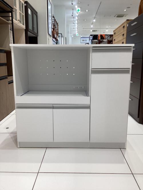 萩原 (ハギハラ) キッチンカウンター ホワイト