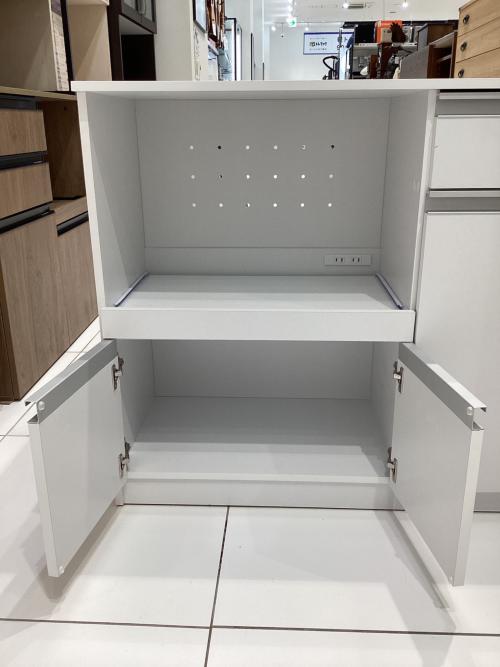 萩原 (ハギハラ) キッチンカウンター ホワイト