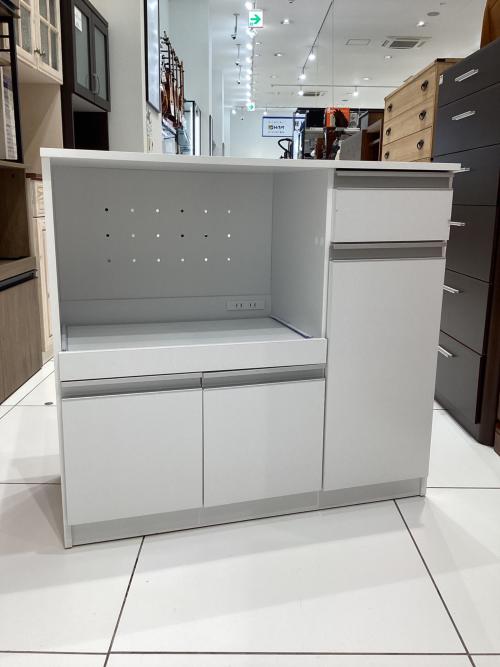 萩原 (ハギハラ) キッチンカウンター ホワイト