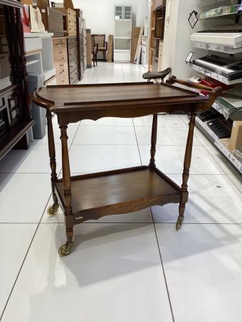 karimoku (カリモク) ワゴン ブラウン 159 キャスター付