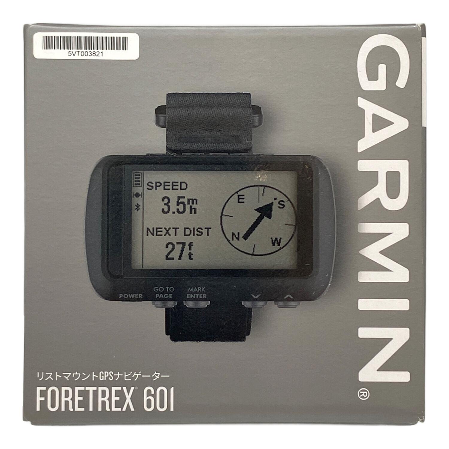 リストマウントGPSナビゲーター GARNIN FORETREX 601 ガーミン、世界中で正確な測位が可能なリストバンド型GPSナビゲーター