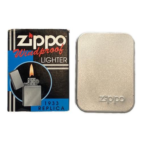 ZIPPO 1933 REPLICA FIRST RELEASE 1998年製