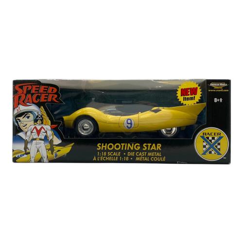ダイキャストカー 外箱ダメージ有 Speed Racer Shooting Star 1:18