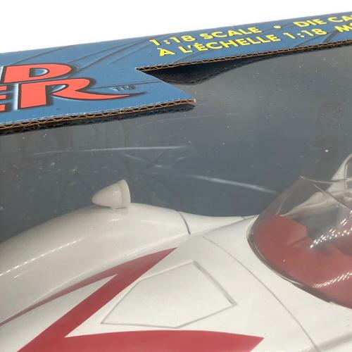 マッハGOGOGO SPEEDRACER 35th 1/18 マッハGoGoGo (マッハゴーゴー) ダイキャストカー 外箱ダメージ