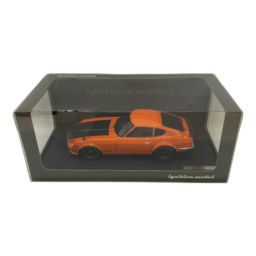 イグニッションモデル　1/43 2台セット ダイキャストカー イグニッションモデル / オレンジ 1/18 フェアレディ