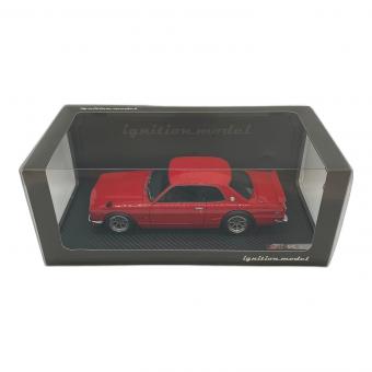 ダイキャストカー イグニッションモデル / レッド 1/18 Nissan Skyline 2000 GT-R (KPGC10)