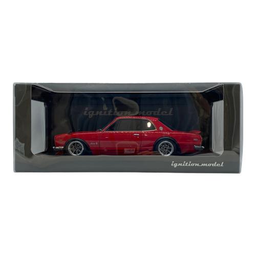 ダイキャストカー イグニッションモデル / レッド 1/18 Nissan Skyline 2000 GT-R (KPGC10)