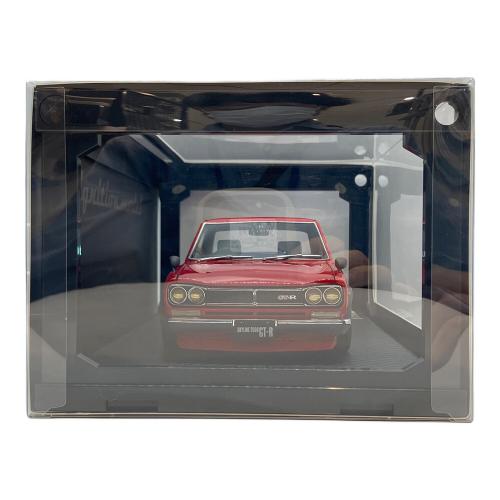 ダイキャストカー イグニッションモデル / レッド 1/18 Nissan Skyline 2000 GT-R (KPGC10)