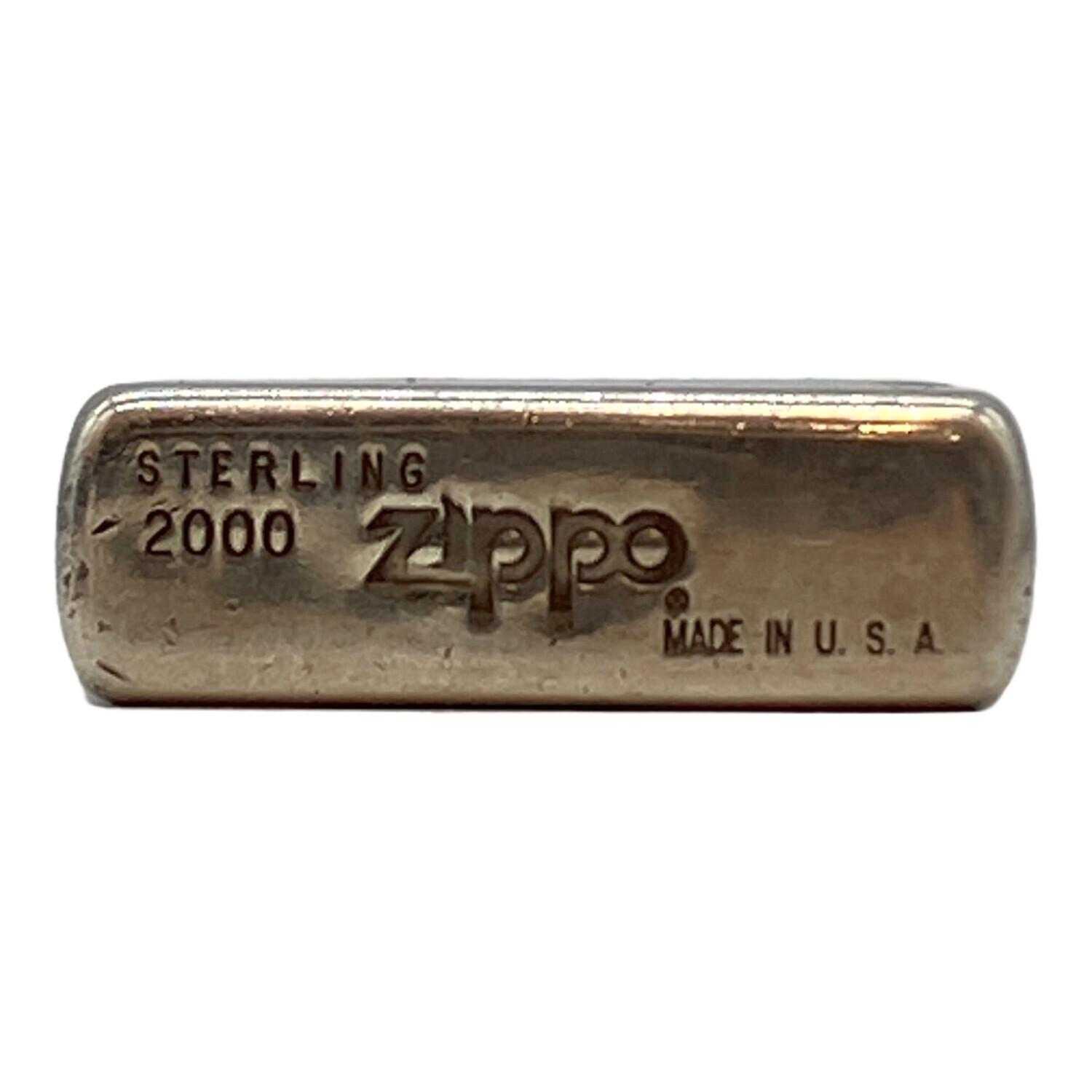 ZIPPO スターリングシルバー ライター 2000年製 ZIPPO 2000年製 スターリングシルバー(SILVER925)｜トレファクONLINE