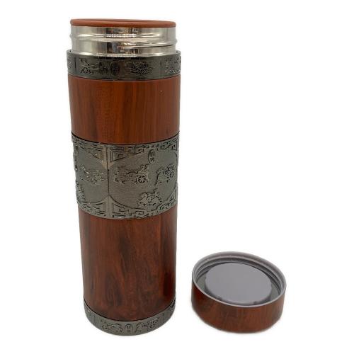 SHANYU タンブラー 水筒 ブラウン