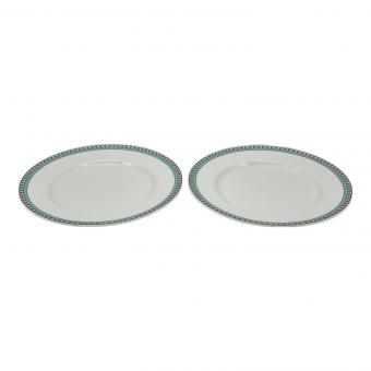 TIFFANY & Co. (ティファニー) プレート プラチナブルーバンド 2Pセット