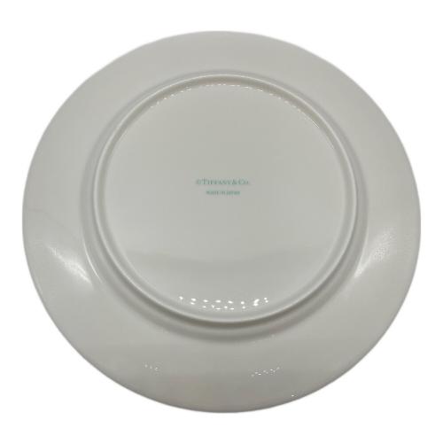 TIFFANY & Co. (ティファニー) プレート プラチナブルーバンド 2Pセット