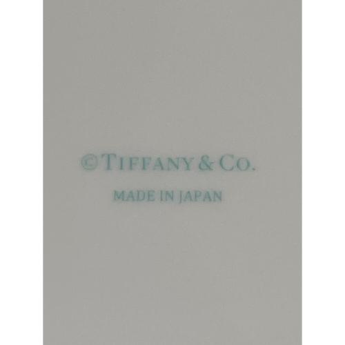 TIFFANY & Co. (ティファニー) プレート プラチナブルーバンド 2Pセット