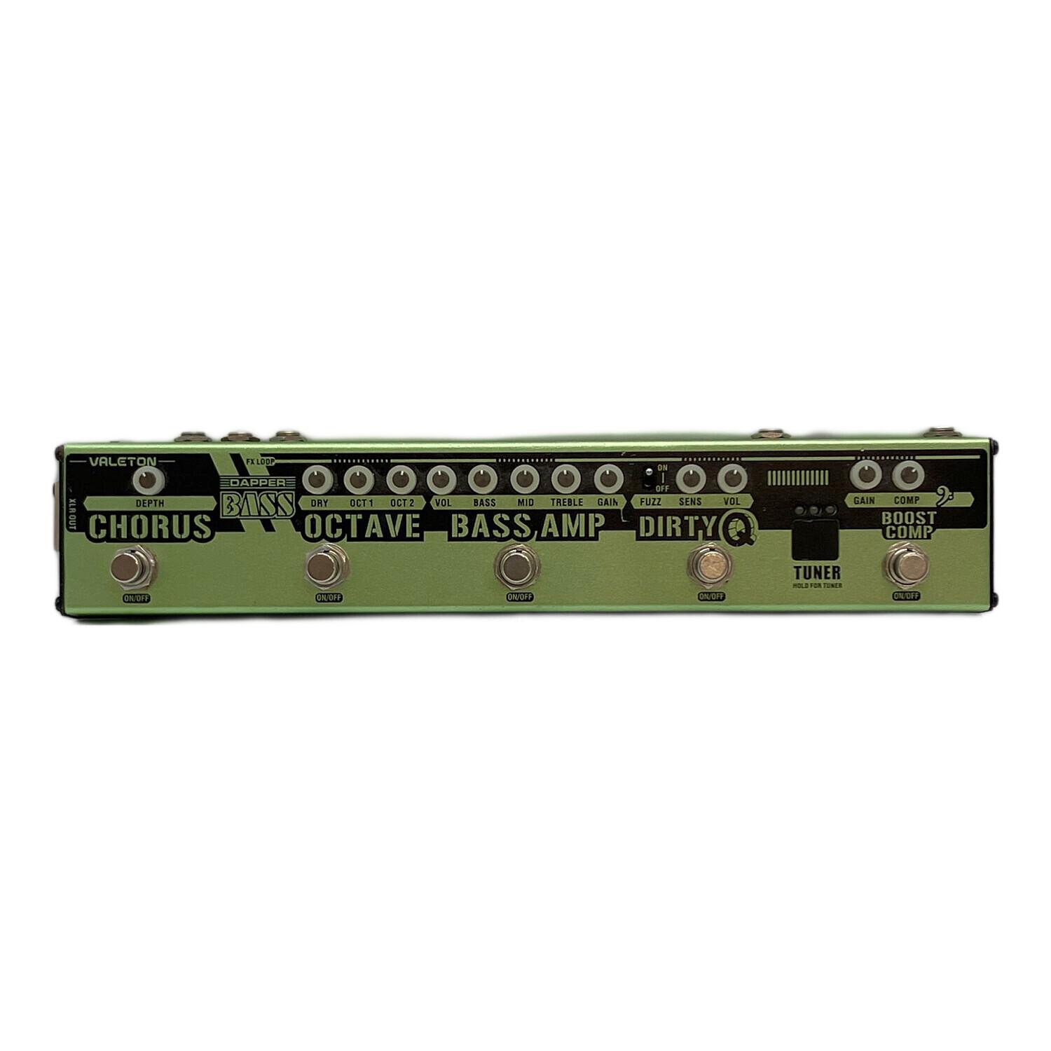 VALETON Dapper Bass ベース マルチエフェクター　未使用品 ほぼ新品】Valeton Dapper Bass DI Preamp Valeton Multi Effekte