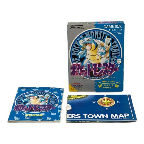 ゲームボーイ用ソフト ポケットモンスター青 -