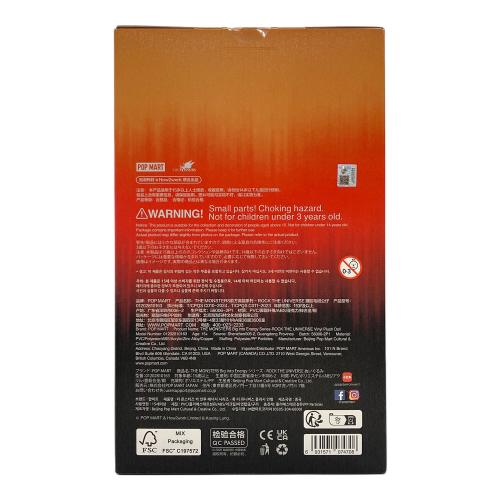 POP MART (ポップマート) Rock the universe vinyl plush doll ヌイグルミ