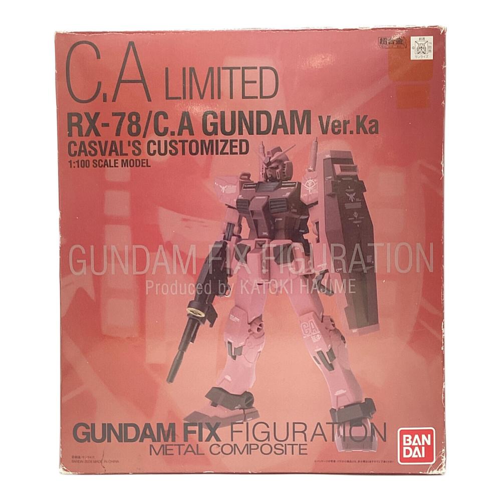 海外限定 キャスバル専用ガンダム RX-78/C.A フィギュア 抽選販売】ROBOT魂 ＜SIDE MS＞ RX-78／C.A キャスバル専用ガンダム