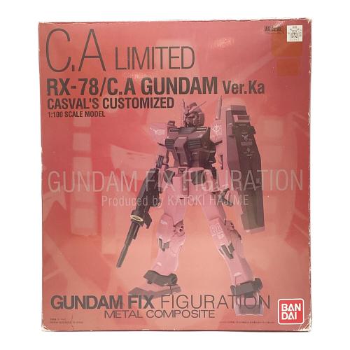BANDAI (バンダイ) RX-78/C.A Ver.Ka キャスバル専用ガンダム GUNDAM FIX FIGURATION METAL COMPOSITE LIMITED 超合金