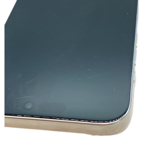 iPhone16 Pro Max NYWH3J/A 液晶に深いキズ有