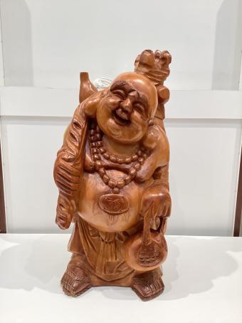 木彫り 七福神 布袋尊 本体のみ