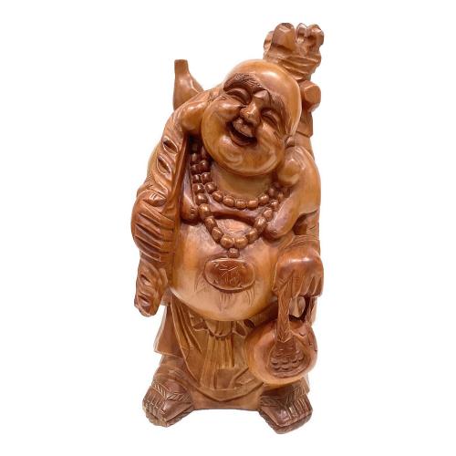 木彫り 七福神 布袋尊 本体のみ