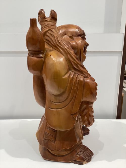 木彫り 七福神 布袋尊 本体のみ