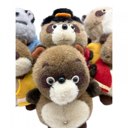 平成狸合戦ぽんぽこ ぬいぐるみ6体セット ヌイグルミ 店頭用