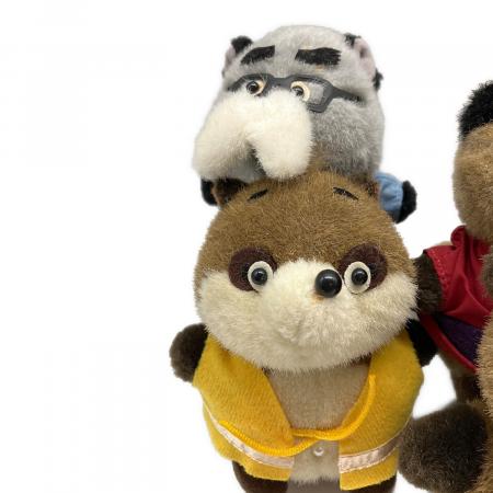 平成狸合戦ぽんぽこ ぬいぐるみ6体セット ヌイグルミ 店頭用