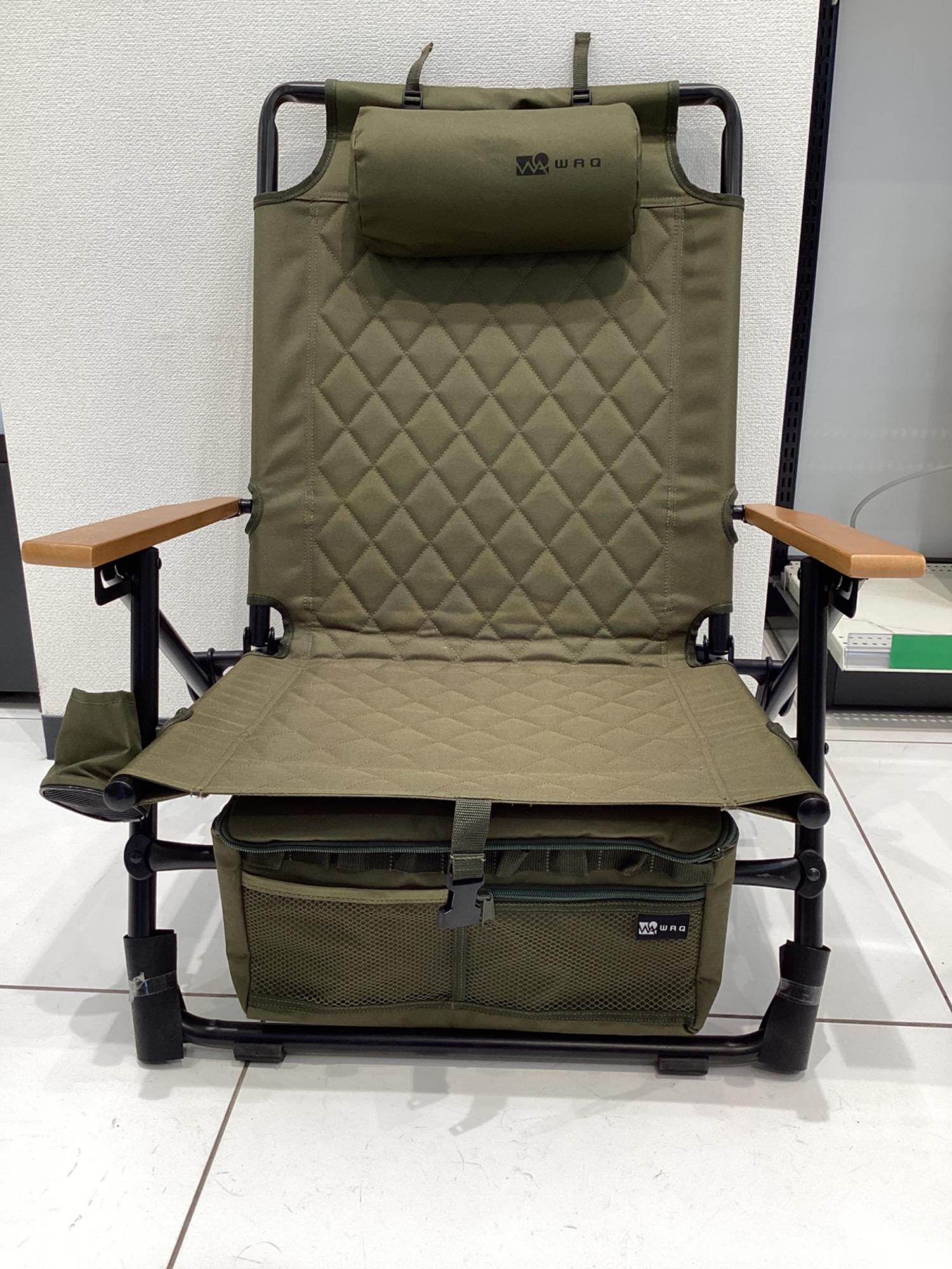 WAQ (ワック) リクライニングローチェア オリーブ｜トレファクONLINE